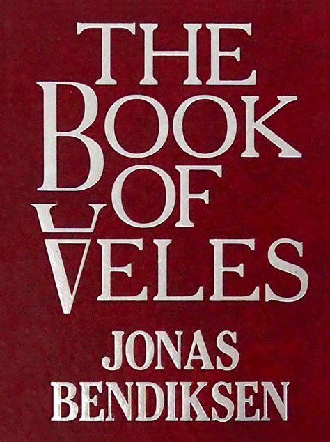 The Book of Veles 